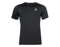 Odlo - Element Light Print T-shirt  - Zwarte Hardloopshirts
