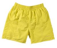 BECO, BECO BECO zwemshorts, binnenbroekje, elastische band, 3 zakjes, geel, maat 140**