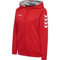 Dames hoodie met rits Hummel hmlGO cotton