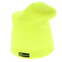 Sinner - Tussey Beanie - Neon-gele Beanie