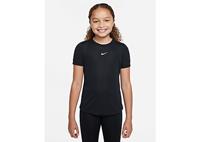 Nike Girls' Fitness One T-Shirt Kinder - Black/White - Kinder, Black/White