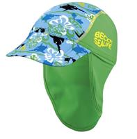 Beco Sealife zonnepetje blauw groen 46 cm