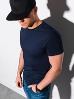 Ombre - Heren T-shirt - Shirt - Navy - Casual