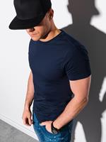 Ombre T-shirt heren | Korte mouw | Navy | effen |  | Italian-Style.nl, 