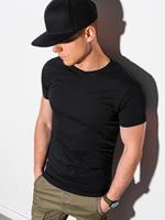 Ombre - Heren T-shirt - Shirt - Zwart - Casual