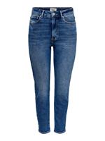 Only Emily Ankle Straight Jeans medium blue denim