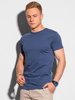 Ombre T-shirt heren | Korte mouw | Blauw | effen |  | Italian-Style.nl, 