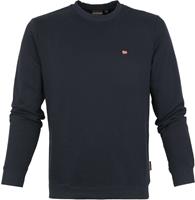Napapijri Sweatshirt met labelstitching, model 'balis'