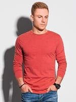 Ombre - Herenlongsleeve - Rood - Lange Mouw - Zachte Stof