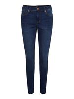 Vero Moda Vmtanya Regular Waist Skinny Jeans Dames Blauw