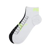 Puma - Men's Outline Logo Quarter Socks - Herensokken