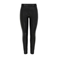 ONLY imitatieleren legging Jessie zwart