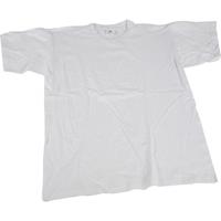 Creativ Company T-shirt Wit met Ronde Hals Katoen,