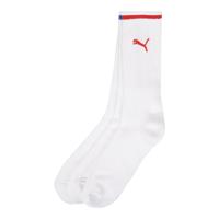 PUMA Uniseks Sportsokken, Wit, Maat 39-42