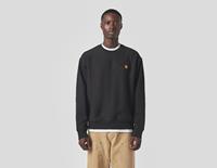 Carhartt Work In Progress Sweatshirt met labelstitching