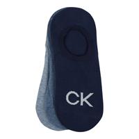 Calvin Klein Heren Footies High Cut 3-pack Denim Melange