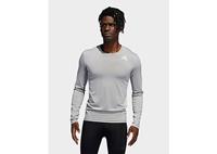 adidas Techfit Compression Longsleeve - Mgh Solid Grey - Herren, Mgh Solid Grey