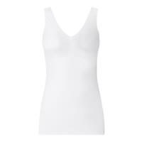 Schiesser Topje micro-materiaal uitneembare pads wit - Invisible Soft 