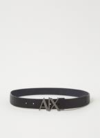 ARMANI EXCHANGE Plate Belt klassische Gürtel schwarz/braun Herren 