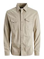 Jack & jones Denim Overhemd Heren Beige