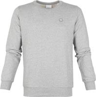 KnowledgeCotton Apparel Elm Melange Trui Grijs