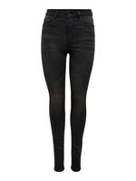 Only Onlroyal Life Hw Skinny Jeans Dames Zwart