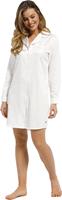 Pastunette dames nachthemd Satijn - Creme - Dames nachtkleding lange mouw