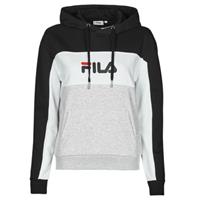Fila Kapuzenpullover WOMEN AQILA blocked hoody, light grey melange bros-black