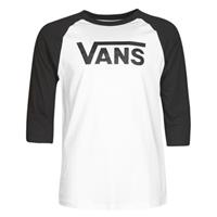 Vans - Vans Classic Raglan White/Black - Longsleeves