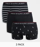 Boxers Polo Ralph Lauren CLASSIC TRUNK X3