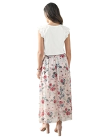 Your Look... for less! Dames Rok roze geprint Größe