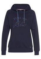 Lascana Hoodie met frontopdruk, loungepak, hoodie