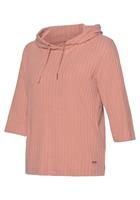 S.Oliver Kapuzensweatshirt aus nachhaltigem Rippstrick