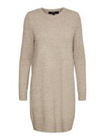 Vero Moda Tricotjurk VMDOFFY LS O-NECK DRESS GA NOOS