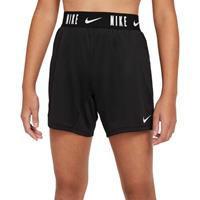 Nike Dri-FIT Shorts „Trophy“, Logo-Bund, Strickmaterial, für Mädchen, schwarz