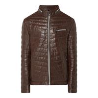 Milestone Lederjacke Leder-Steppjacke Damiano
