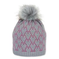 Sterntaler Strickmütze »Strickmütze« (1-St) Kinder Strickmütze - Baby Mütze mit Kunstfell-Pompon, gefüttert - Baby Strickhut Gefütterte für Kinder mit Ku