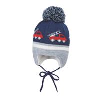 Sterntaler Girls Gebreide muts marine