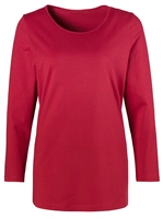 Your Look... for less! Dames Lang shirt bordeaux Größe