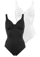 Nuance T-shirt-body met beugel (Set van 2)