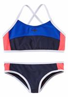 Bustier-Bikini im sportlichen Look