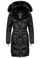 Navahoo Steppmantel »Sinja« stylischer Winter Parka mit edlem Fellimitat