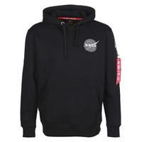 Alpha Industries Hoodie Space Shuttle Alpha Industries Hoodie Space Shuttle Alpha Industries Hoodie Space Shuttle Kapuzenpullover schwarz Herren 