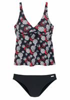 Lascana Beugeltankini in rondjes-design