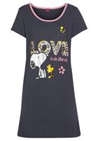 Peanuts Sleepshirt mit großem Snoopy-Motiv