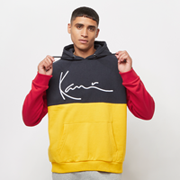 karlkani Karl Kani Männer Hoody Small Signature Block Teddy in gelb