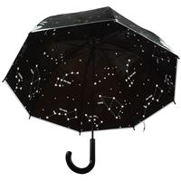 Esschert Design paraplu Sterrenhemel auto 81 cm polyester zwart