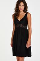 Slipdress Nora Lace Zwart