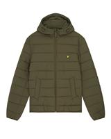 Lyle & Scott Gewatteerd jack met capuchon en steekzakken