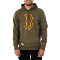 newera New Era Männer Hoody MLB Boston Red Sox Seasonal Team Logo in olive